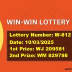WIN-WIN LOTTERY RESULT | W-812 | 10/03/2025