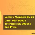 DHANALEKSHMI LOTTERY RESULT | DL-25 | 05/11/2025