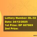 DHANALEKSHMI LOTTERY RESULT | DL-32 | 24/12/2025